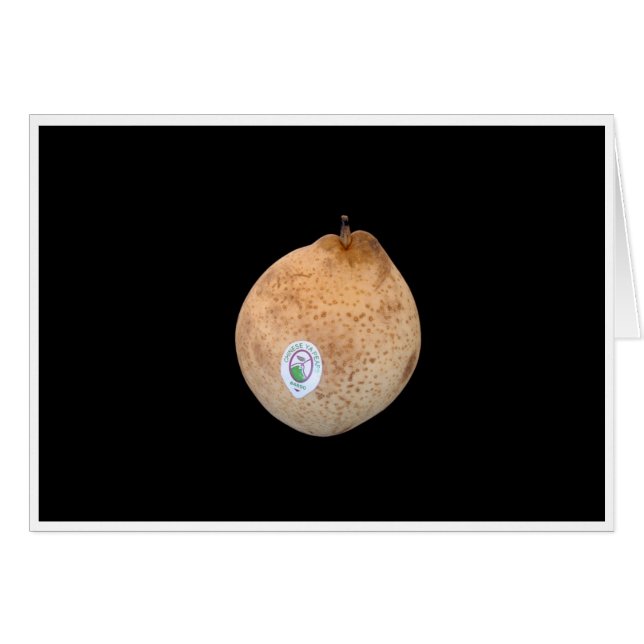 Chinesische Ya Pear (Vorderseite (Horizontal))