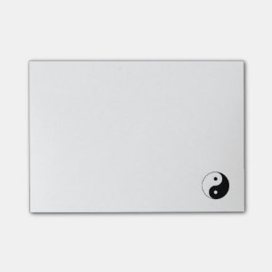 Chinesische Yin Tang Zeichen Symbol Post-it® Notiz