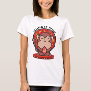 Chinesische Zodiac-Zeichen Frauen Weiß T-Shirt