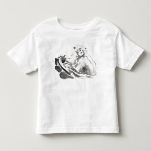 Chinesischer Affenjahr 2016 Kleinkind T-shirt