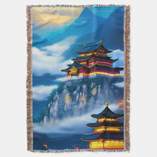 Chinesischer Bergpalast Decke
