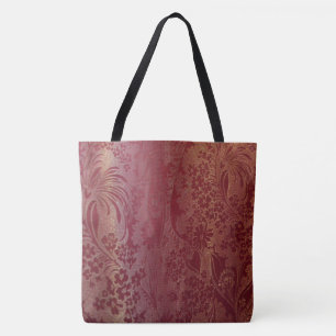 Chinesischer Brokat - Rosa Tasche