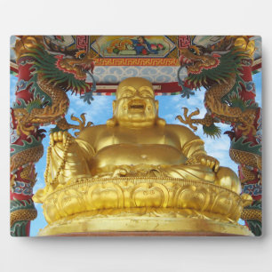 Chinesischer Buddha Fotoplatte