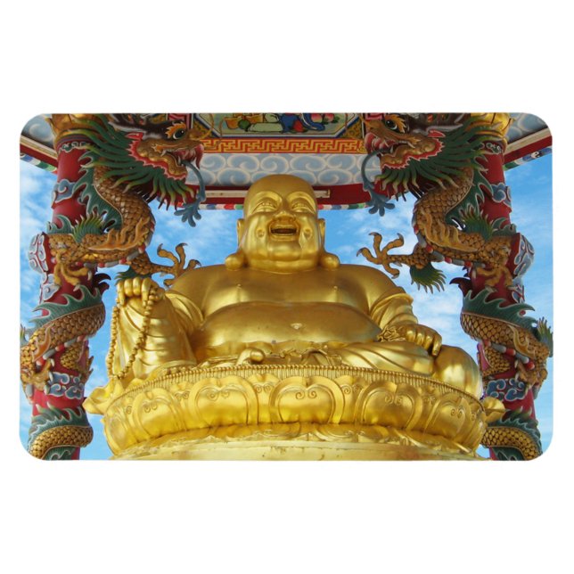 Chinesischer Buddha Magnet (Horizontal)