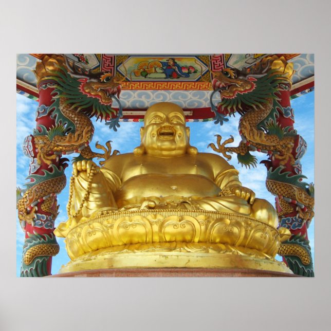 Chinesischer Buddha Poster (Vorne)