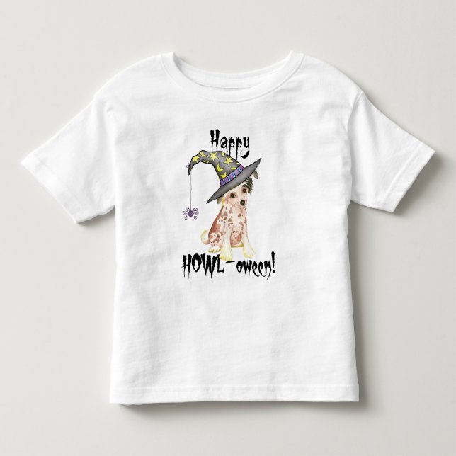 Chinesischer Crested-Hexe-T - Shirt (Vorderseite)