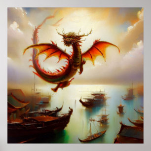 Chinesischer Drache (10) Poster