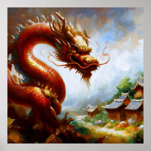 Chinesischer Drache (24) Poster