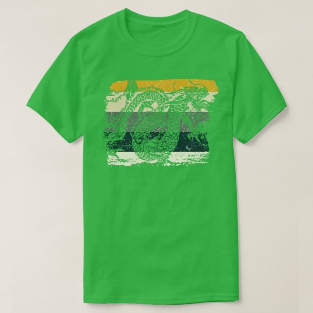 Chinesischer Drache 26 T-Shirt (Design vorne)