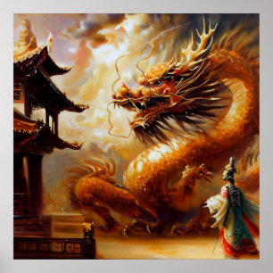 Chinesischer Drache (27) Poster