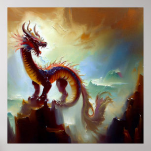 Chinesischer Drache (28) Poster