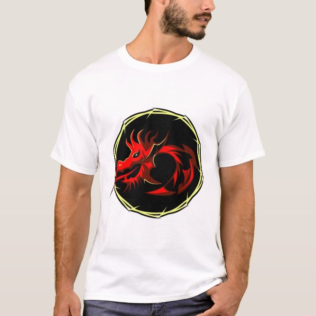 Chinesischer Drache 2 T-Shirt (Vorderseite)