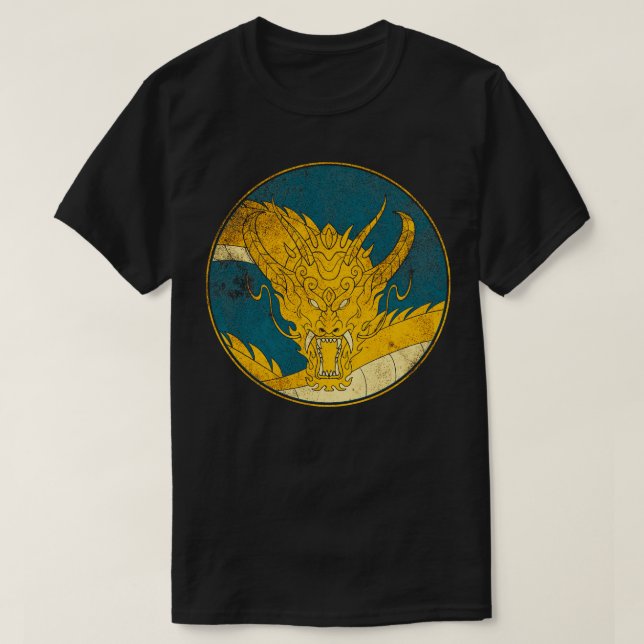 Chinesischer Drache 7 T-Shirt (Design vorne)