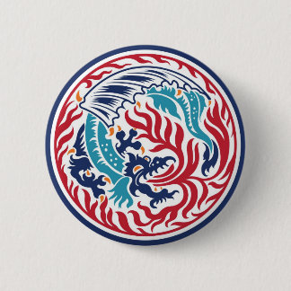 Chinesischer Drache Button