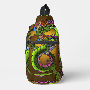 Chinesischer Drache Crossbody Bag