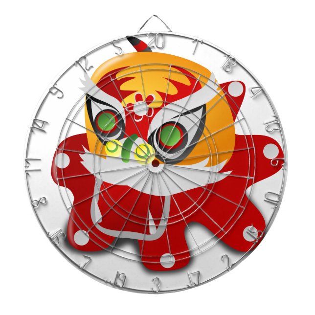 chinesischer Drache Dartscheibe (vorne)