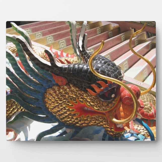 Chinesischer Drache Fotoplatte (Vorderseite)