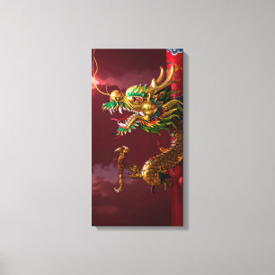 chinesischer Drache Leinwanddruck