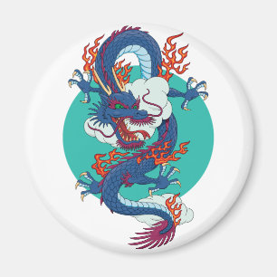 Chinesischer Drache Magnet