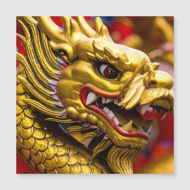 Chinesischer Drache Magnetkarte (Vorderseite)