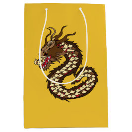 Chinesischer Drache Mittlere Geschenktüte