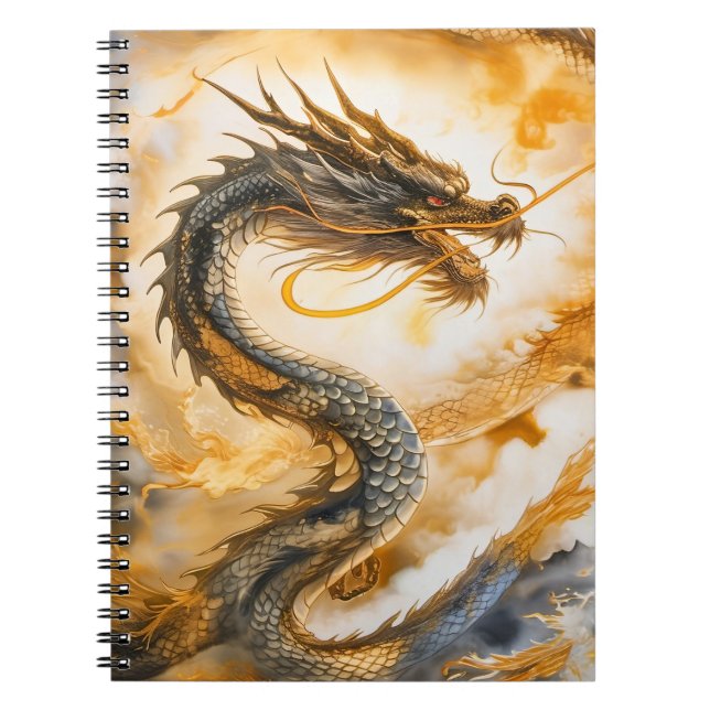 Chinesischer Drache Notizblock (Vorderseite)