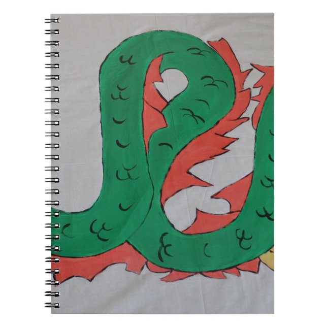 Chinesischer Drache Notizblock (Vorderseite)