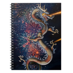 Chinesischer Drache Notizblock