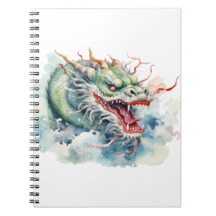 Chinesischer Drache Notizblock