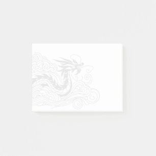 Chinesischer Drache Post-it Klebezettel