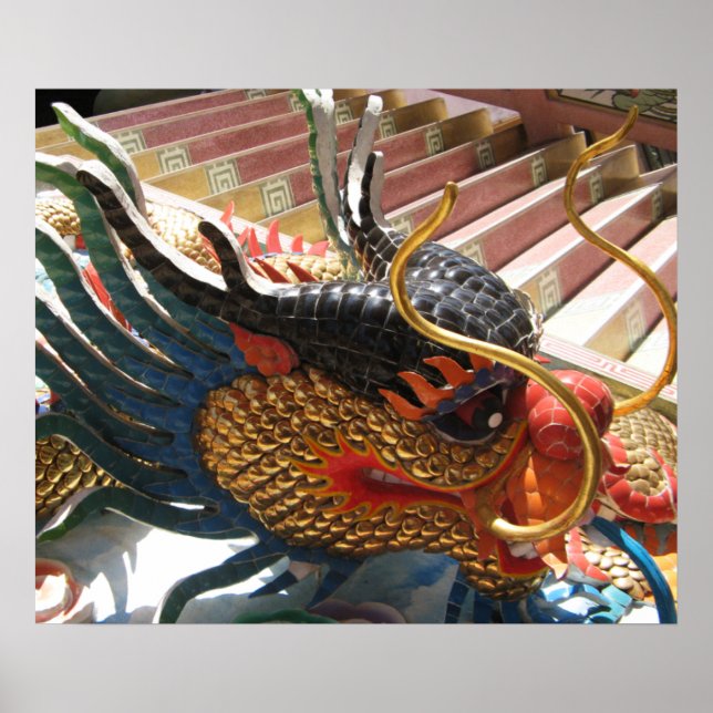 Chinesischer Drache Poster (Vorne)