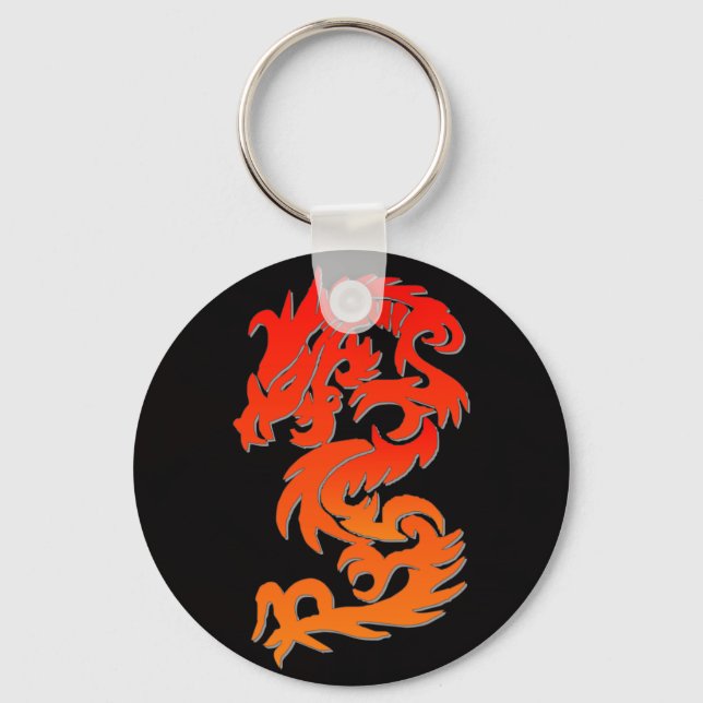chinesischer Drache Schlüsselanhänger (Vorderseite)