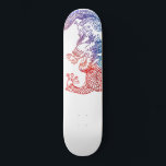 Chinesischer Drache Skateboard<br><div class="desc">Bold Asian Art Dragon Skateboard</div>