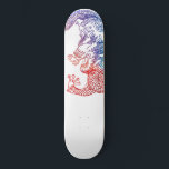 Chinesischer Drache Skateboard<br><div class="desc">Bold Asian Art Dragon Skateboard</div>