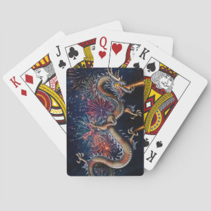 Chinesischer Drache Spielkarten
