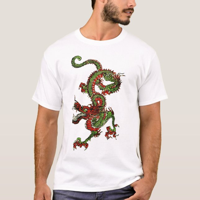 Chinesischer Drache T-Shirt (Vorderseite)