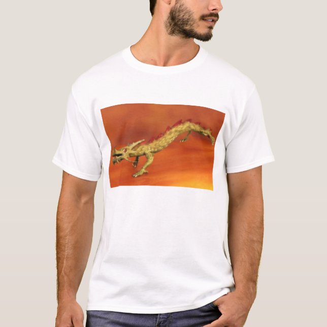 Chinesischer Drache T-Shirt (Vorderseite)