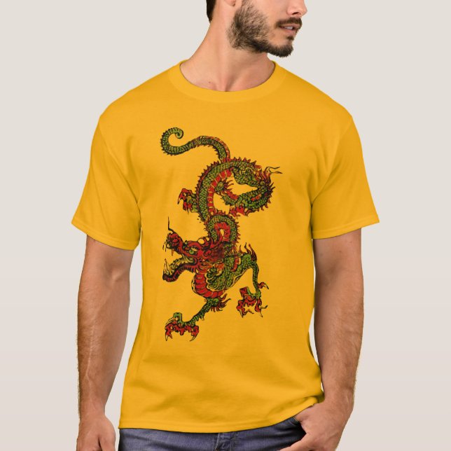 Chinesischer Drache T-Shirt (Vorderseite)