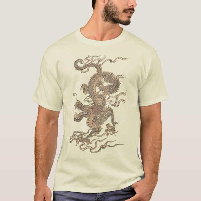 chinesischer Drache T-Shirt (Vorderseite)