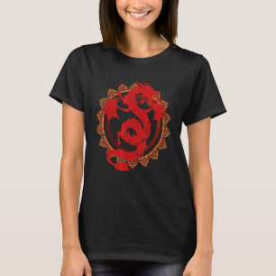 Chinesischer Drache Tier Fantasie Kreatur Mythisch T-Shirt