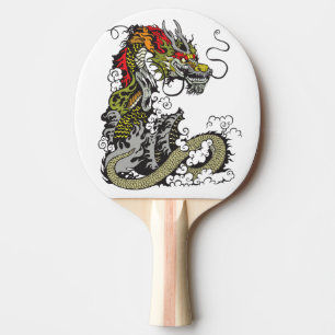 chinesischer Drache Tischtennis Schläger