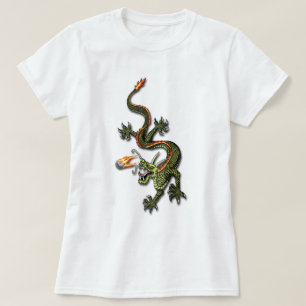 Chinesischer Drache und Perle T-Shirt
