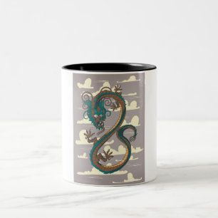 Chinesischer Drache Zweifarbige Tasse