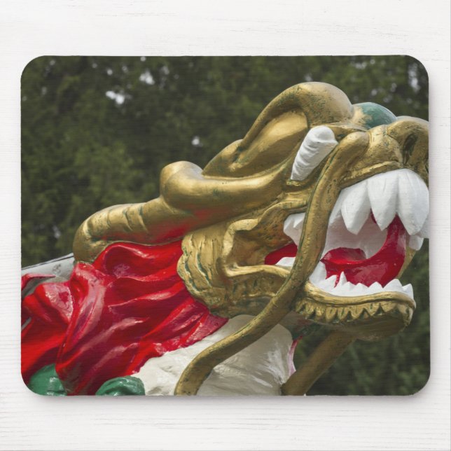 Chinesischer Drachenboot-Bug, Stanley Park Mousepad (Vorne)