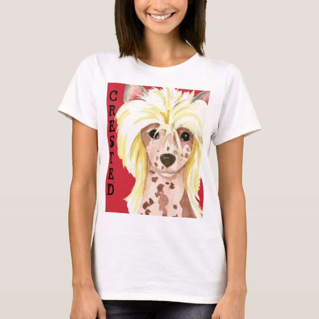 Chinesischer Farbblock-T - Shirt (Vorderseite)