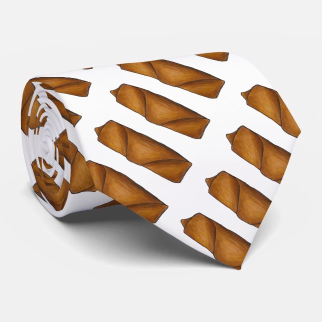 Chinesischer Feinschmecker Ei Roll Rolls Eggroll K Krawatte (Gerollt)