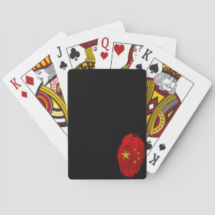 Chinesischer Fingerdruck Spielkarten