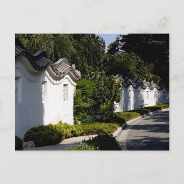 Chinesischer Garten - Huntington Library Californi Postkarte (Vorderseite)