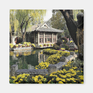 Chinesischer Garten Magnet