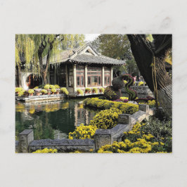 Chinesischer Garten Postkarte